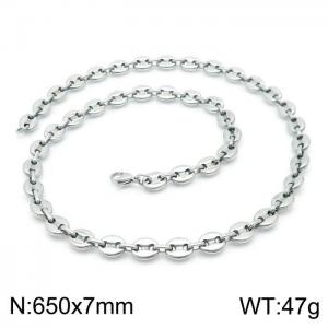 Stainless Steel Necklace - KN199954-Z