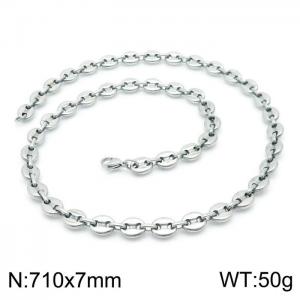 Stainless Steel Necklace - KN199955-Z