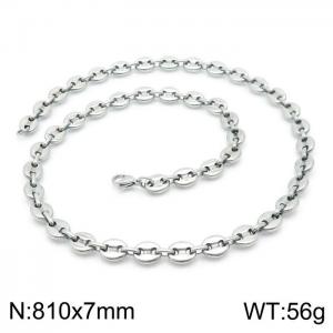 Stainless Steel Necklace - KN199957-Z
