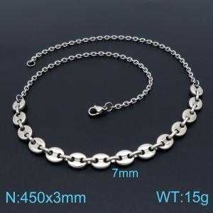 Stainless Steel Necklace - KN199973-Z