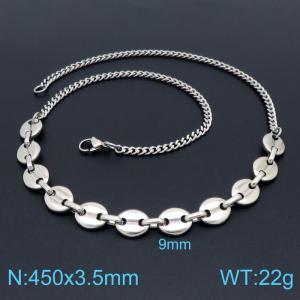 Stainless Steel Necklace - KN199974-Z
