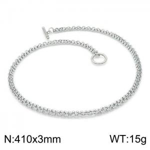 Stainless Steel Necklace - KN200008-Z
