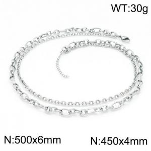 Stainless Steel Necklace - KN200010-Z