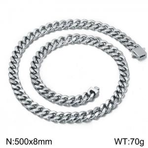 Stainless Steel Necklace - KN200191-Z