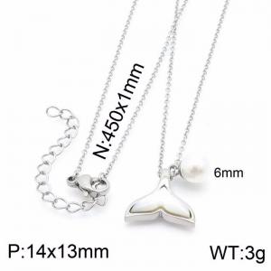 Stainless Steel Necklace - KN200251-K