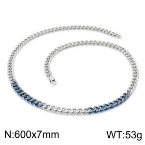 Stainless Steel Necklace - KN200396-KLHQ