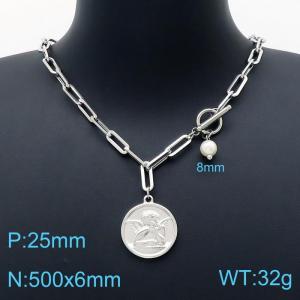 Stainless Steel Necklace - KN200434-Z