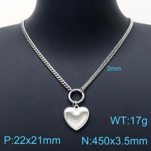 Stainless Steel Necklace - KN200435-Z