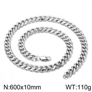 Stainless Steel Necklace - KN200439-Z