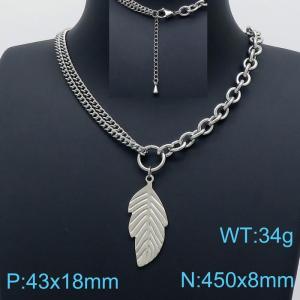Stainless Steel Necklace - KN201201-Z