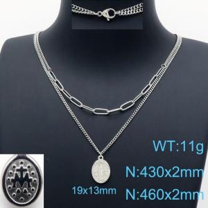 Stainless Steel Necklace - KN201219-Z