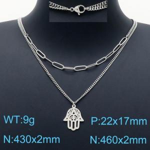 Stainless Steel Necklace - KN201221-Z