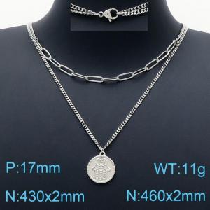 Stainless Steel Necklace - KN201223-Z