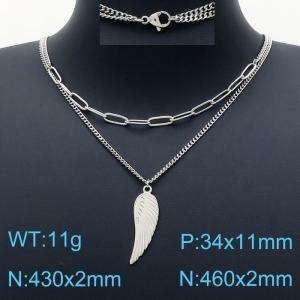 Stainless Steel Necklace - KN201237-Z