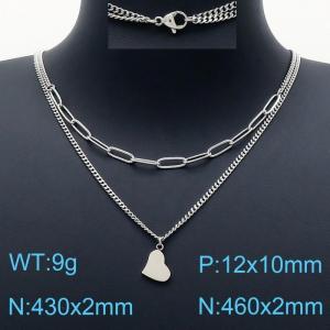 Stainless Steel Necklace - KN201249-Z