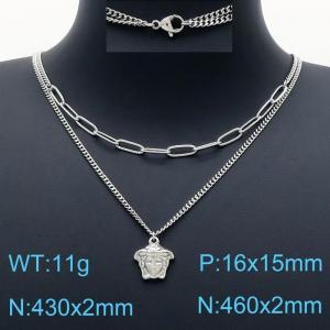 Stainless Steel Necklace - KN201259-Z