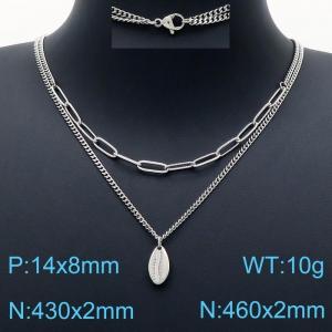 Stainless Steel Necklace - KN201269-Z