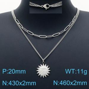 Stainless Steel Necklace - KN201278-Z