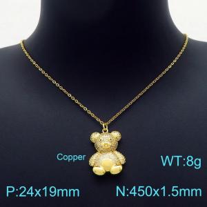 Copper Necklace - KN202804-JT