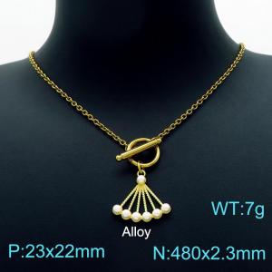 Alloy & Iron Necklaces - KN202907-Z