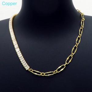Copper Necklace - KN203002-TJG