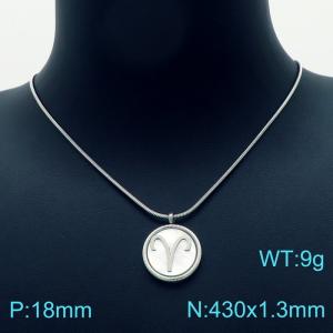 Stainless Steel Necklace - KN203034-KLX