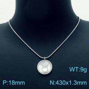 Stainless Steel Necklace - KN203037-KLX