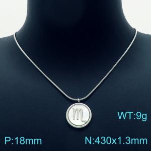 Stainless Steel Necklace - KN203039-KLX