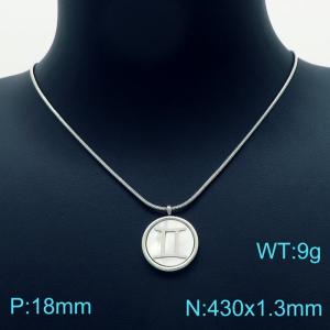 Stainless Steel Necklace - KN203041-KLX
