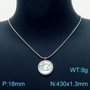 Stainless Steel Necklace - KN203042-KLX