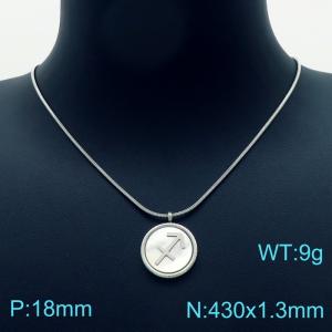 Stainless Steel Necklace - KN203044-KLX