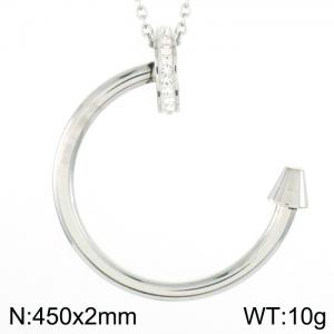 Stainless Steel Necklace - KN203618-K