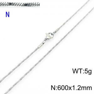 Stainless Steel Necklace - KN203695-Z