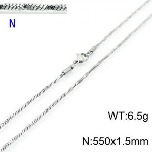 Stainless Steel Necklace - KN203706-Z