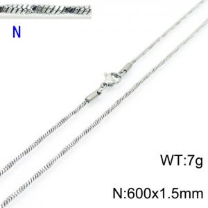 Stainless Steel Necklace - KN203707-Z