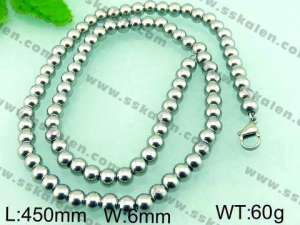 Stainless Steel Necklace - KN20465-Z