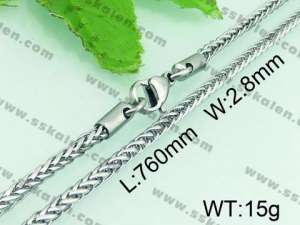 Stainless Steel Necklace - KN20495-Z
