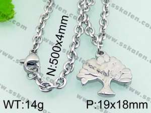 Stainless Steel Necklace - KN20744-Z