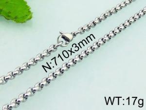 Stainless Steel Necklace - KN21709-Z
