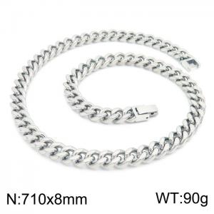 Stainless Steel Necklace - KN225272-Z