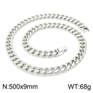 Stainless Steel Necklace - KN225296-Z