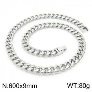Stainless Steel Necklace - KN225298-Z