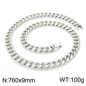 Stainless Steel Necklace - KN225301-Z