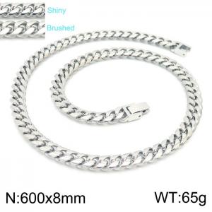 Stainless Steel Necklace - KN225334-Z