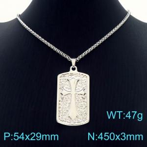 Stainless Steel Necklace - KN226914-KLHQ
