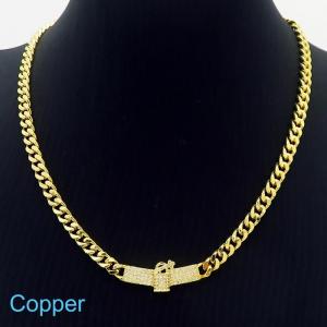 Copper Necklace - KN230862-QJ