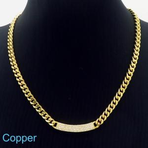 Copper Necklace - KN230877-QJ