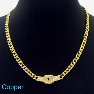 Copper Necklace - KN230878-QJ