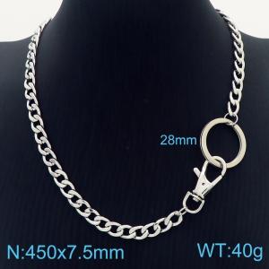 Stainless Steel Necklace - KN230910-Z