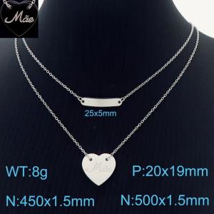 Stainless Steel Necklace - KN230918-Z